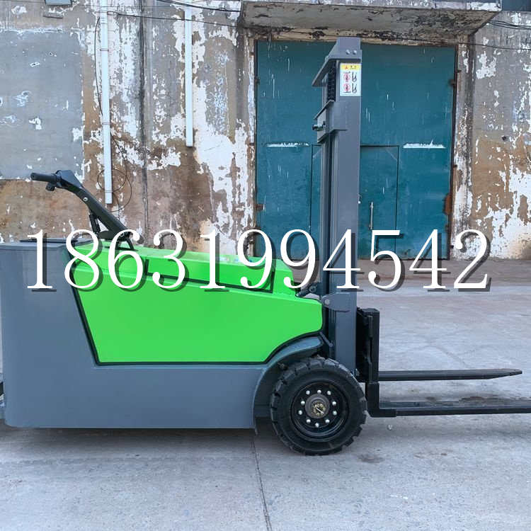 高平市小型电动叉车1吨2吨步行站驾式电瓶堆高充电装卸车液压升降车铲车